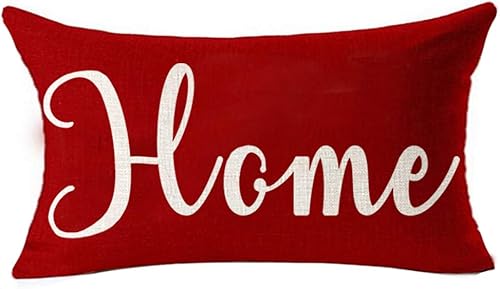 Miniatura 3 de Juego de 4 fundas de cojín de lino y algodón con diseño de pino, diseño de árbol de pino, feliz Navidad, cruz de Jesús, funda de cojín decorativa