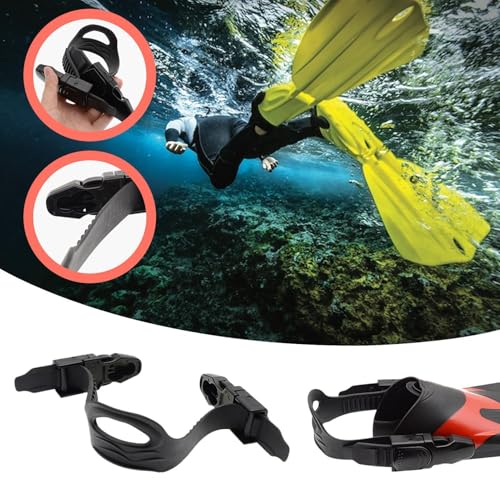 Correas de aleta de buceo con hebilla ajustable para esnórquel en lagos 2