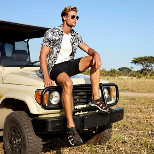 Image of DREAM PAIRS Men's 160912-M-NEW Adventurous Summer Outdoor Sandals