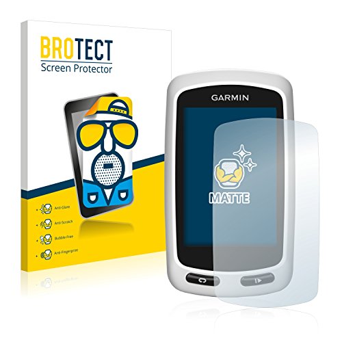 BROTECT Protector Pantalla Anti-Reflejos Compatible con Garmin Edge Touring (2 Unidades) Pelicula Mate Anti-Huellas
