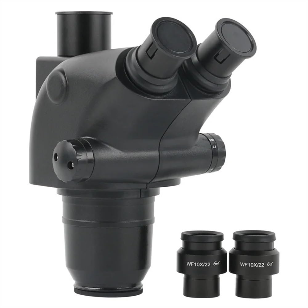 Kit di Accessori per microscopio Microscopio trinoculare Stereo 3,25X-260X 12MP 48MP 55MP 4K 2K HDMI USB VGA Tipo-c Fotocamera + Morsetto Base di Estensione Pie(Un Tipo HDMI 4K da 12 MP)