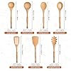 Amazon.com: comfoyar Wooden Spoons for Cooking, 7 Pieces Kitchen ...