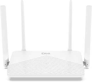 AC1200 Dual Band WiFi Router 1200Mbps Wireless Internet Router, 4 x 10/100/1000 Mbps Gigabit Ethernet Ports, Supports EasyMesh, Guest WiFi, Access Point Mode, IPv6 and Parental Controls