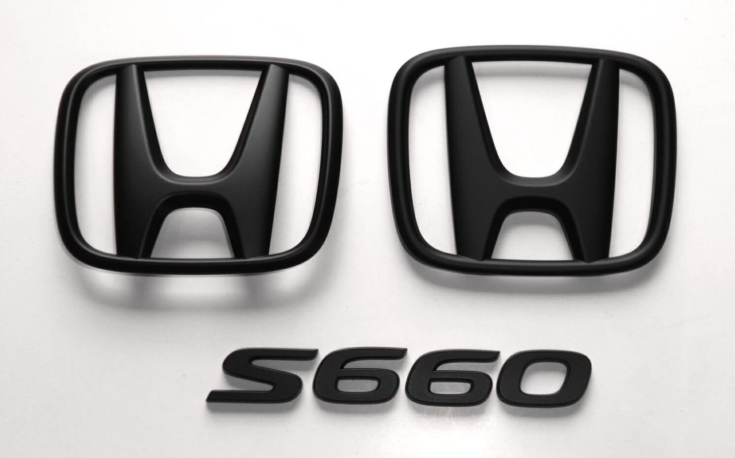 Amazon | マットブラック S660(JW5)用 エンブレム 3点セット