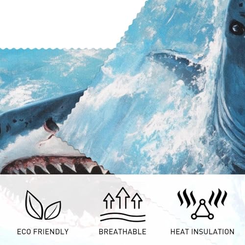Set de table requin antidérapant pour protéger la table des rayures et plats chauds - 4