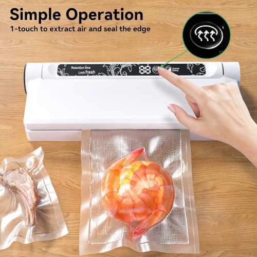 Compact Vacuum Sealer for Food 75Kpa Food Sealer Machine - image 6