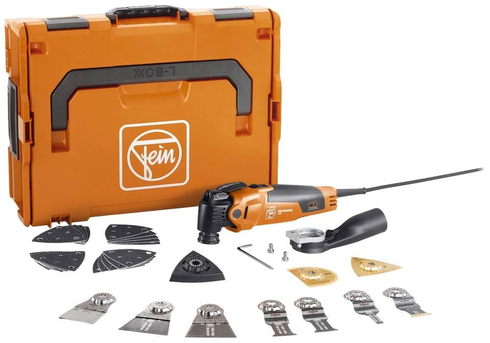 Herramienta multifunción Fein MM 500 PLUS CE-Set 72296775000 + maletín + accesorios 350W