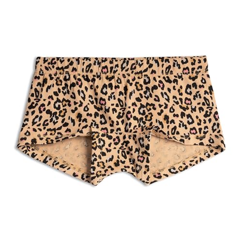 Image of Real Basics Girls Cotton Boxer Boyshorts Panties Underwear for Kids (Multicolor) Pack of 3