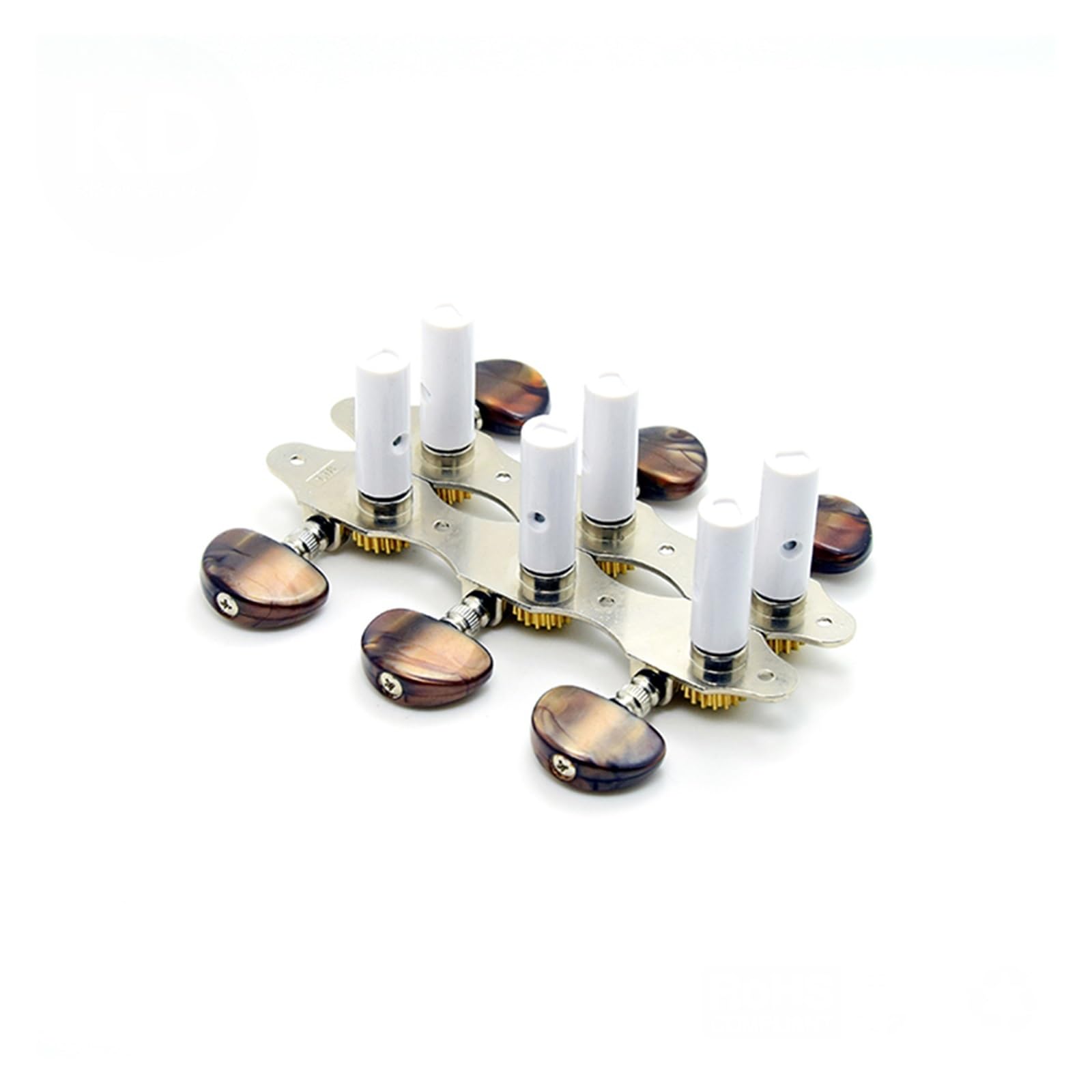 Gitarren Saiten Stimmgerät Klassische Gitarre Tuning Peg Bronze Chrom Farbe 1:18 Verhältnis Gitarre Maschine Kopf Reparatur Teile Zubehör