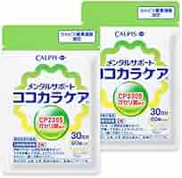 Amazon | カルピス ココカラケア 60粒パウチ × 2 メンタル