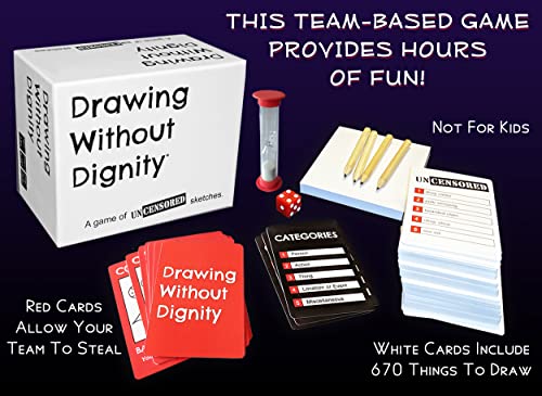 Drawing Without Dignity A Twisted Funny Adult Party Games Version of The Classic Drawing Game - Image 3