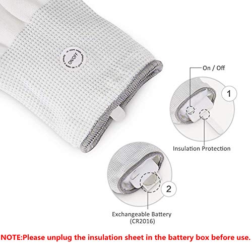 Rongge Glow Led Gloves Cool Fun Finger Light Up Toys For Kids Age 3-12 Boys Girls Costume Accessories Halloween Party Gifts - With Flashing Led Shoelaces Set #TOP4