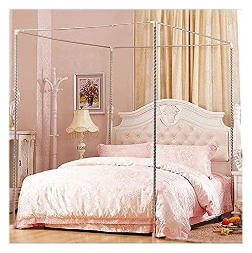 Poteau de baldaquin de lit adapté pour lit double, complet, queen, king