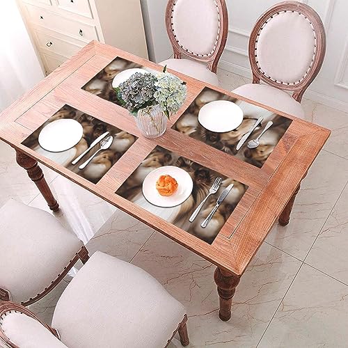 Sets de table de cuisine anti-rayures protégeant efficacement vos étagères