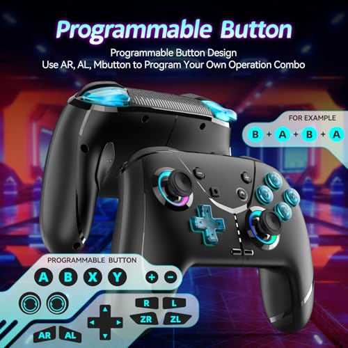 image for Ligame Switch Controller, Wireless Pro Controller for Nintendo Switch 