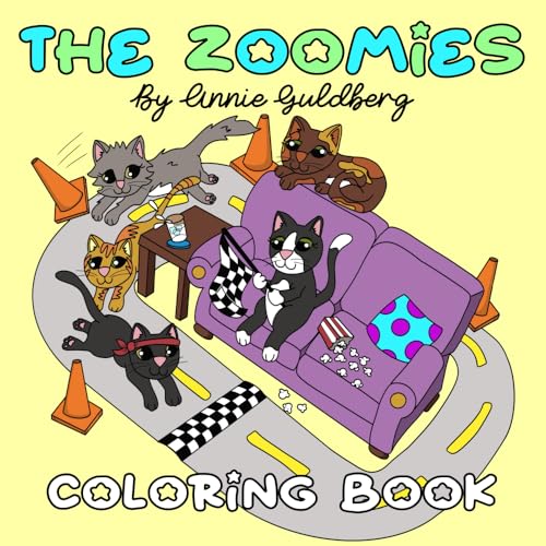 The Zoomies Coloring Book