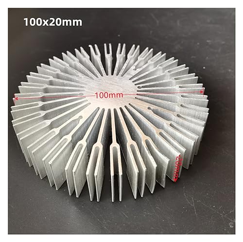 Lampe à LED COB radiateur aluminium de haute précision taille 32x27mm - 6