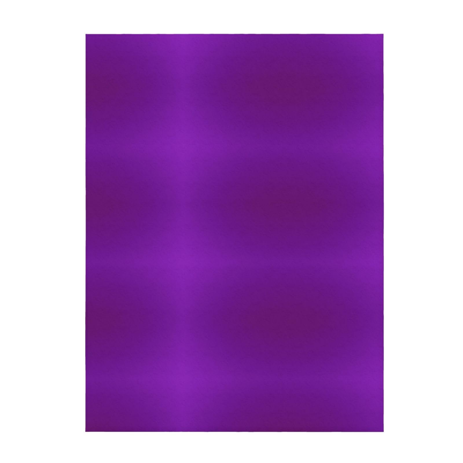 Couverture de qualité d'impression supérieure couleur violet foncé pour grand lit