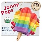 JonnyPops® Organic Rainbow Fruit Stacks Frozen Pops 8ct