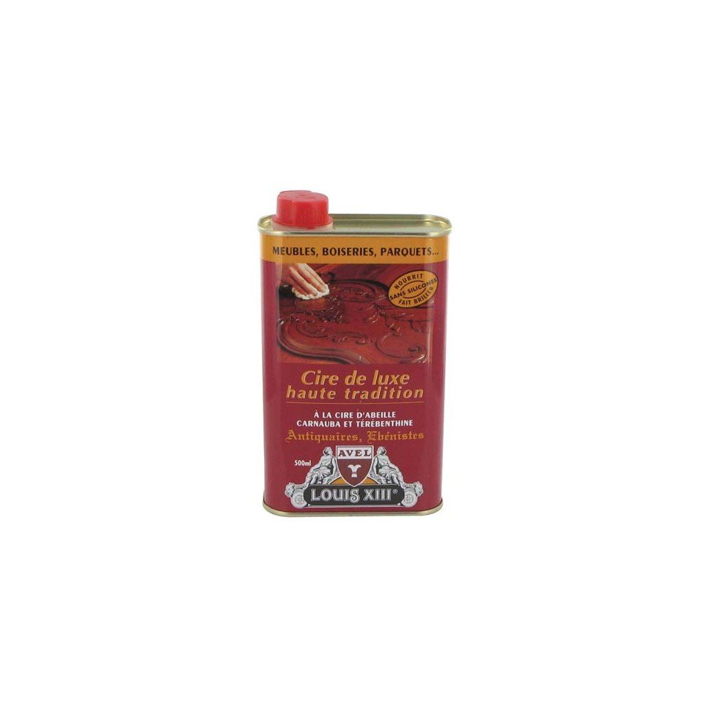 Saphir Louis XIII - Cera líquida (500 ml), Color Caoba