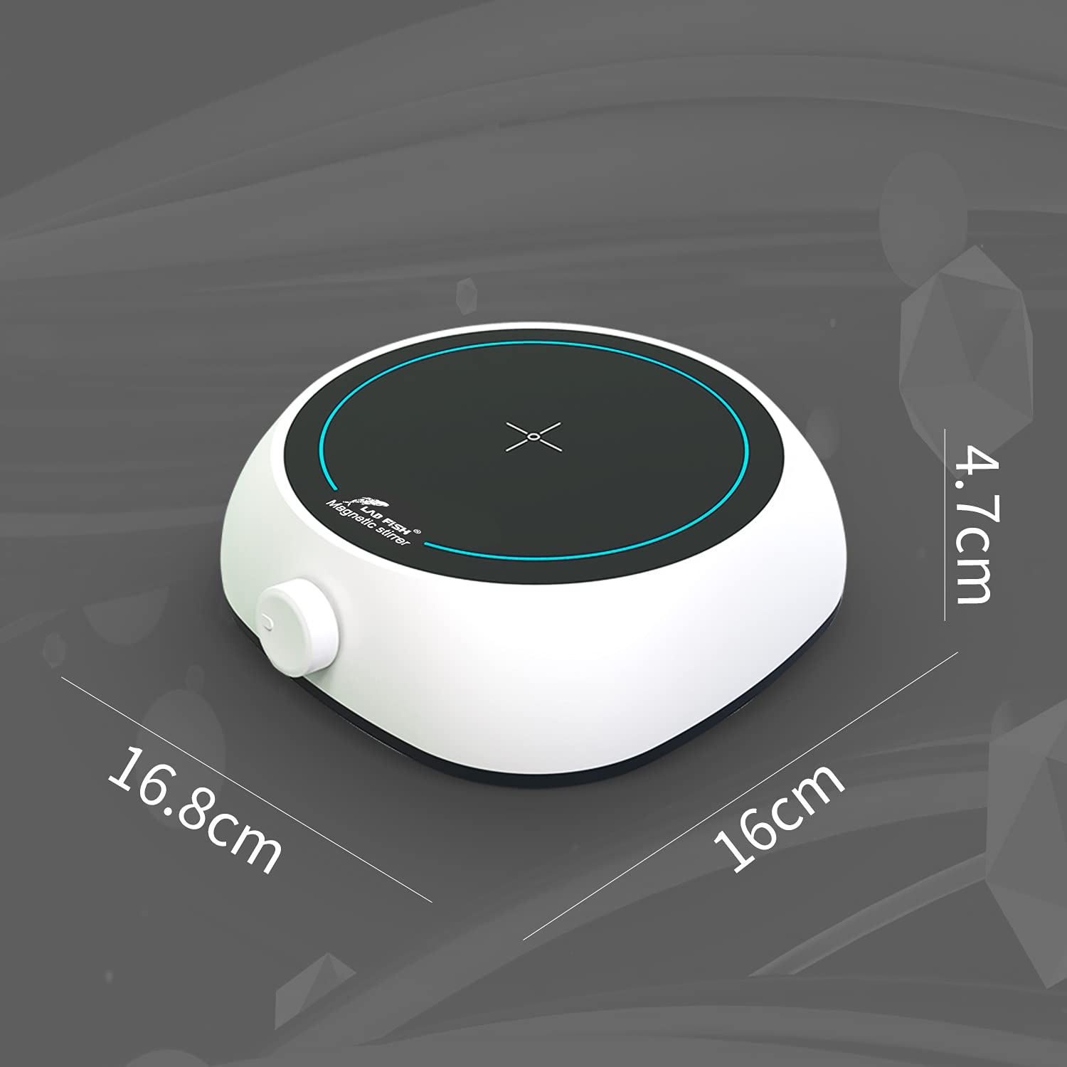 70% оƒƒ Dіѕсоunt Stir Plate Magnetic Lab Stirrer with Stir Bar,5.3inch Diameter Plate,3000ml,350-1800 RPM