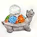 JOYBEE Solar Turtle Garden Statue Outdoor Decor-Turtle Solar Figurines Lights Decorations for Patio Yard Lawn Ornaments-Turtle Gifts for Birthday Easter Housewarming(Color)