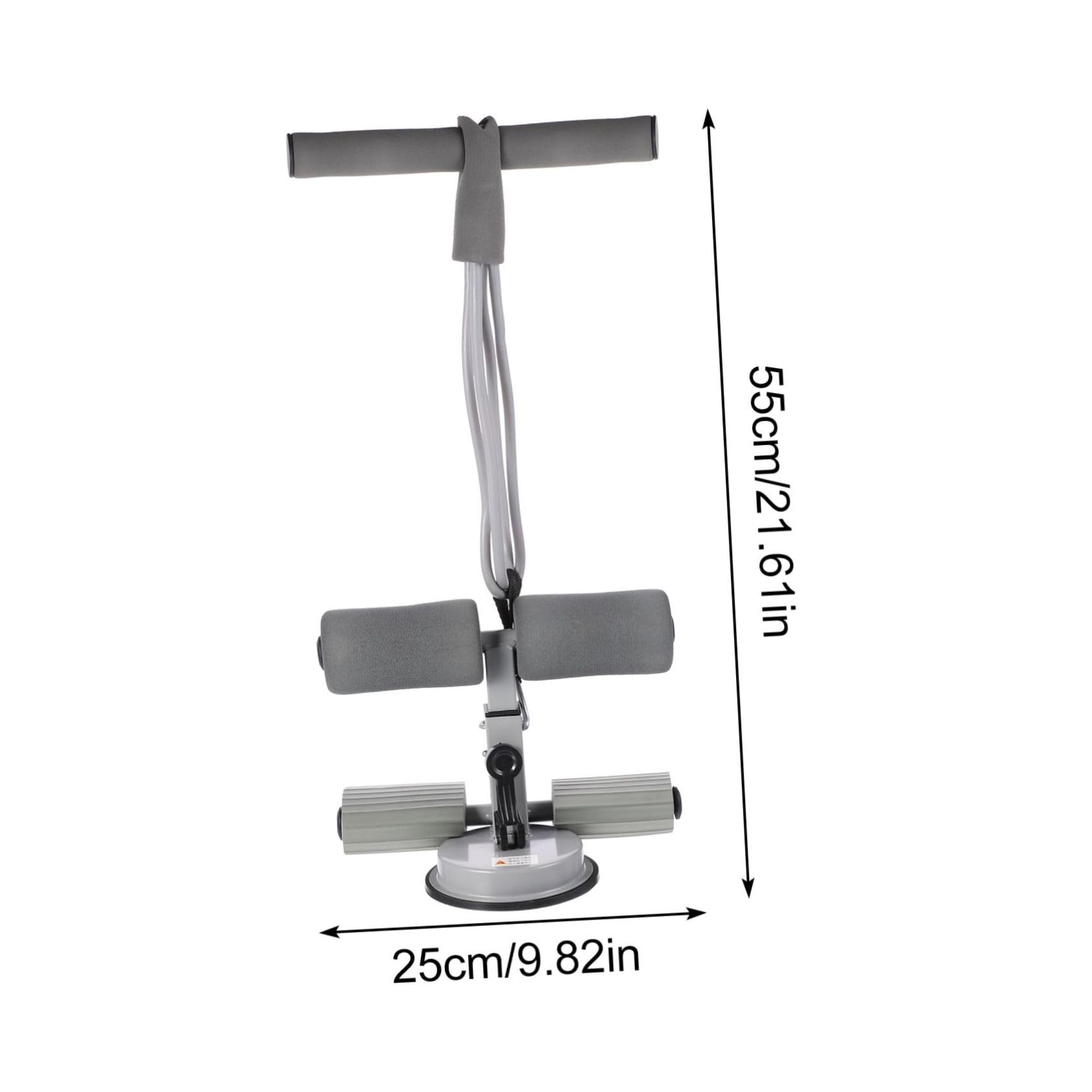 BESPORTBLE Belly Fitness Device Sit-up Device with Suction Cups Machine for Home Workout