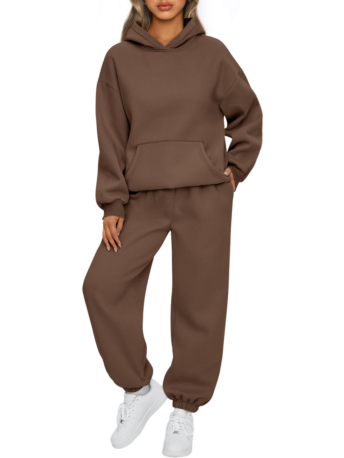 AUTOMET Womens 2 Piece Outfits Lounge Hoodie Sweatsuit Sets Plus Size Fall Fashion Clothes Airport Travel Pants Tracksuits