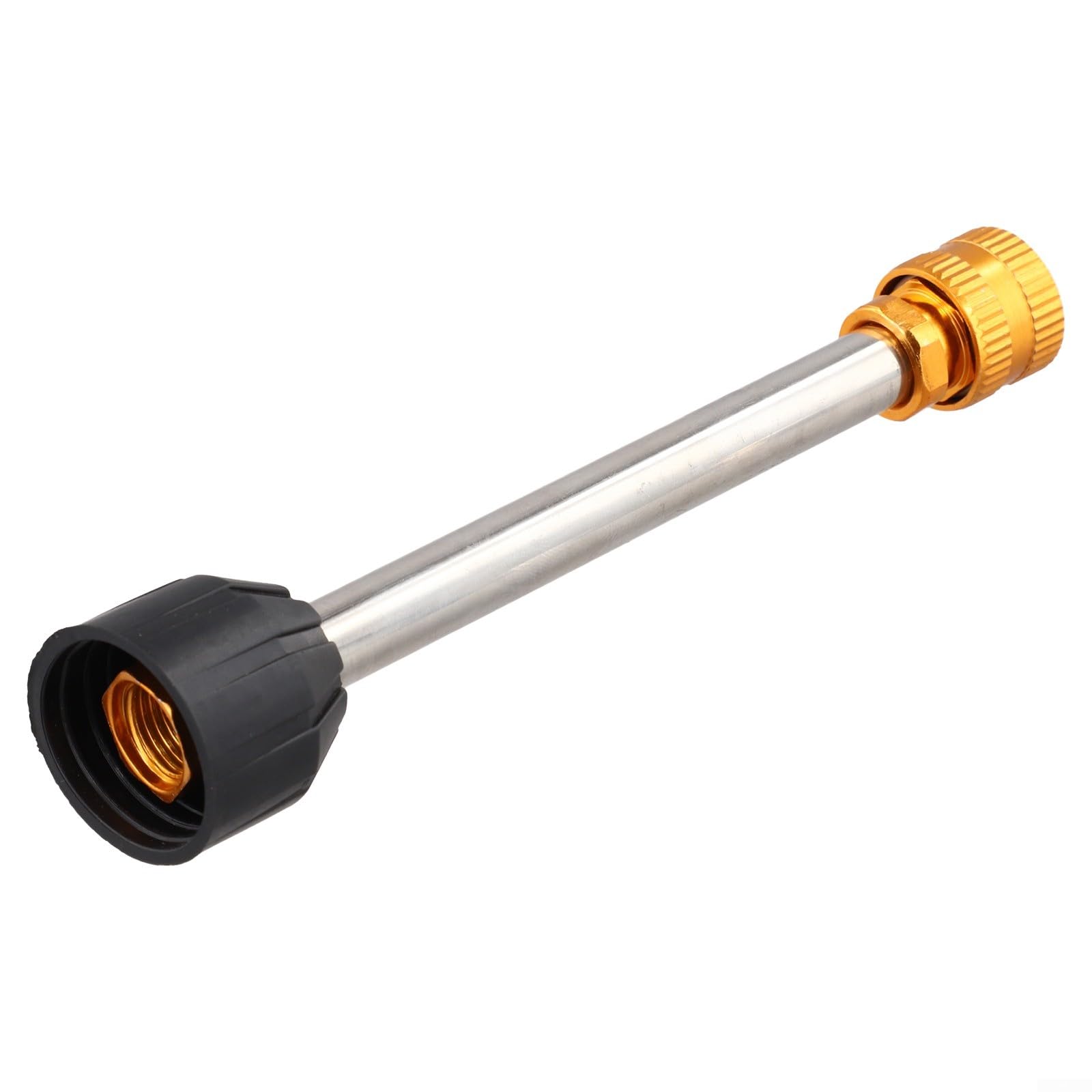 MIKMLYZE Stainless Steel Extension Rod Nozzle for High Pressure Car Wash Machines, Threaded Connection Spray Head for Vehicle Cleaning and Garden Irrigation, Leak