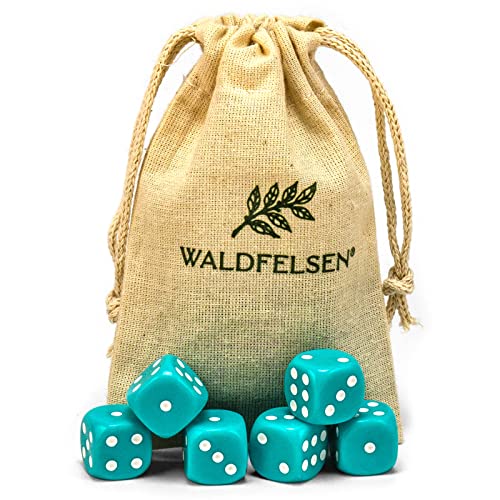 Waldfelsen 6, 12, 20, 30 oder 50 hochqualitative Würfel Standardgröße 16...