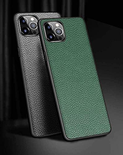 Étui iPhone 12 Pro vert avec couverture arrière magnétique ultra fine - 5