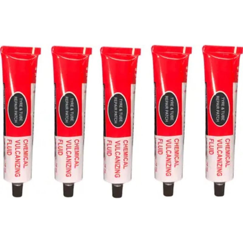 Omni Chemical Vulcanizing Fluid CVF 75 ml – | Tubeless Tyre Puncture Repair Adhesive Solution | Suitable for Car, Bike & Scooter Tyre Repair Kits Pack of 5-picture-16