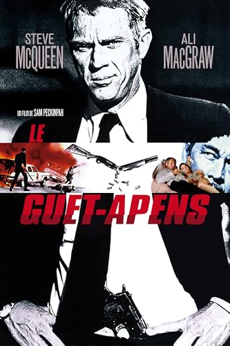 SUCCESS STORY LE GUET-APENS (1972) | SAM PECKINPAH | STEVE McQUEEN | ALI MacGRAW | POSTER HUB | THRILLER, CINÉMA AMÉRICAIN, HQ (30X40 CM)