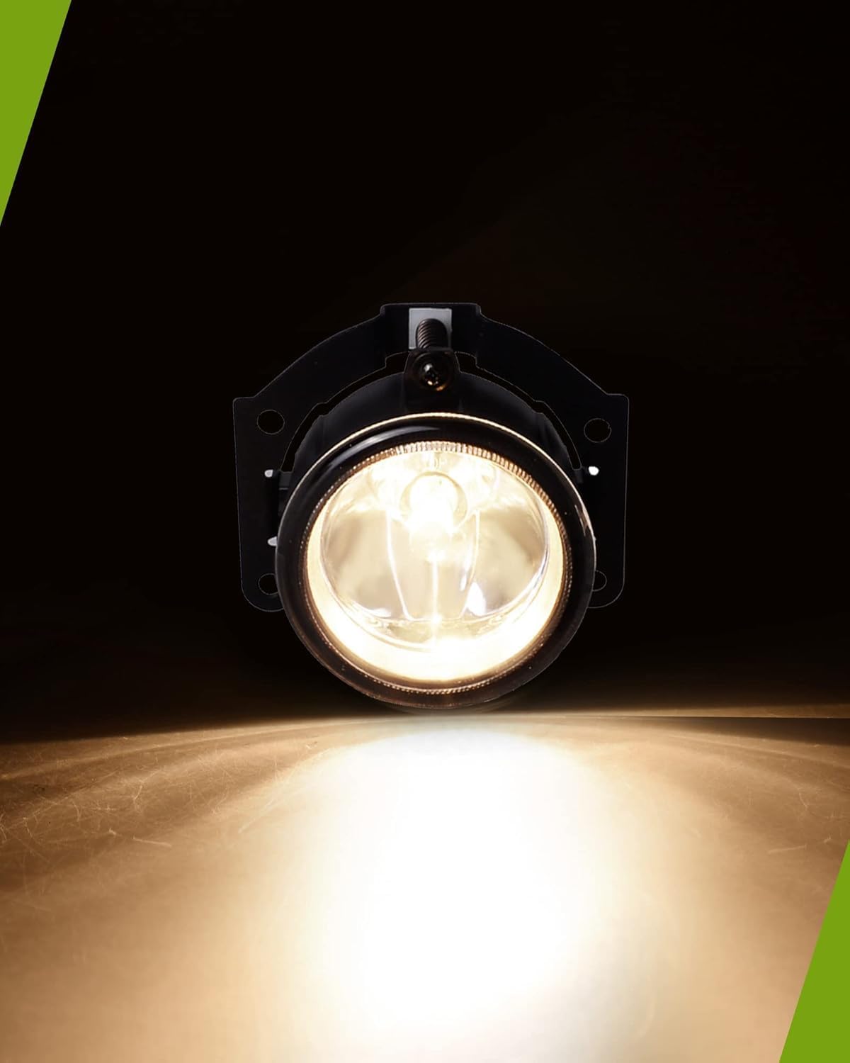 AUTOSAVER88 2-Pack Fog Light Assemblies Compatible with 2010–2015 Mitsubishi Outlander & 2011–2015 Outlander Sport (Without Integrated DRL), Direct Replacement Fog Lamps with 5202 12V 24W Bulbs