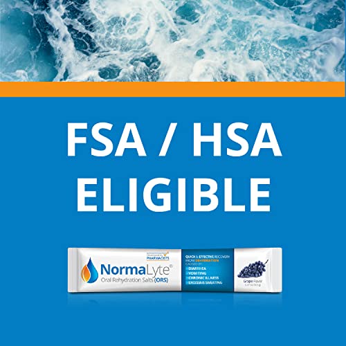 NormaLyte Oral Rehydration Salts Pack of 8-4 Flavors Energy Supplement, Electrolytes Powder Packets, Potassium Supplement, Vegan, Dehydration Tablets - Image 5