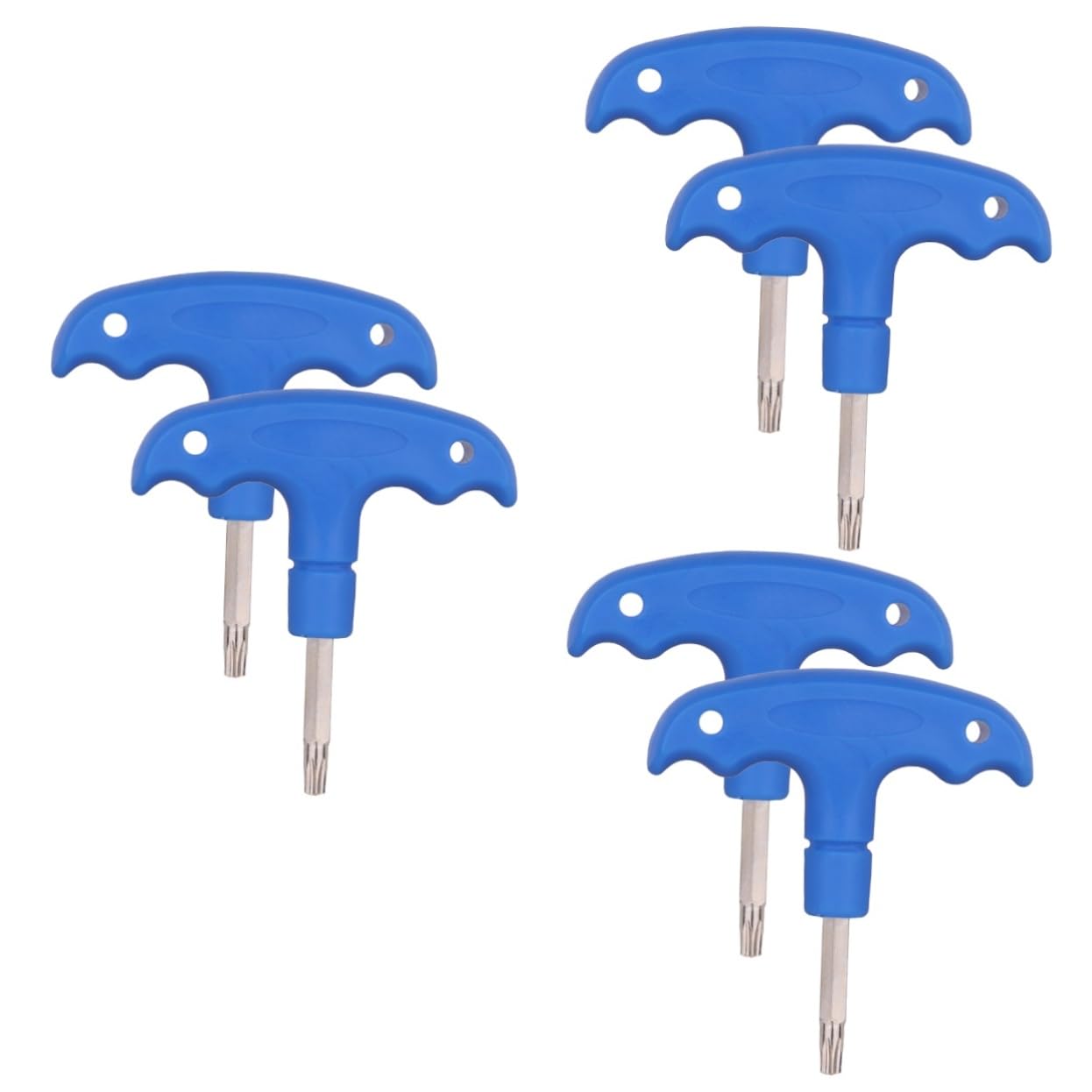 BESPORTBLE 6pcs Golf Repair Wrench Tool Portable T-shaped Screwdrivers for Easy Tightening and Thread Repair High-grade Material Lightweight and Convenient for Golf Enthusiasts