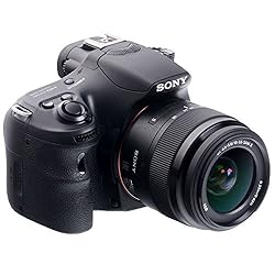 Sony SLT-A58K - Cámara de formato medio de 20 Mp (...: Sensor CMOS Exmor APS HD de 20,1 MP, y visor Tru-Finder OLED SVGA Enfoque automático de fijación con 16 puntos y con lente de zoom SAL1855-2 Rango de sensibilidad desde ISO 100 a 16.000 Vídeos Full HD con un rápido enfoque automático de seguimiento C...