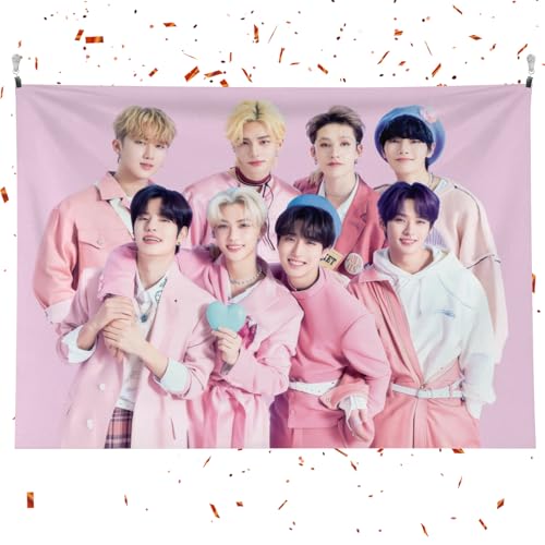 ToyBltzy Stay kid Wandteppich Stay kid Decke skzoo Art Foto Tapisserie Wandbehang Hintergrund Banner Geburtstagsparty für Wohnzimmer Schlafzimmer Dekoration