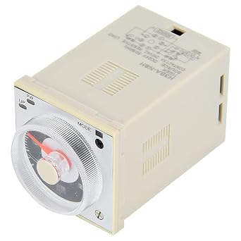 8 Pin Delay Timer Relay Switch, Digital Delay Off Timing Relay, 1.2s to 300h 220VAC 24VDC AC24VDC AC, for Remote Control Communication