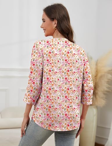 Post Shoulder Surgery Shirts for Women Fully Tear Away 3/4 Chemo Shirts for Port Access Rotator Cuff Surgery Recovery Shirt4