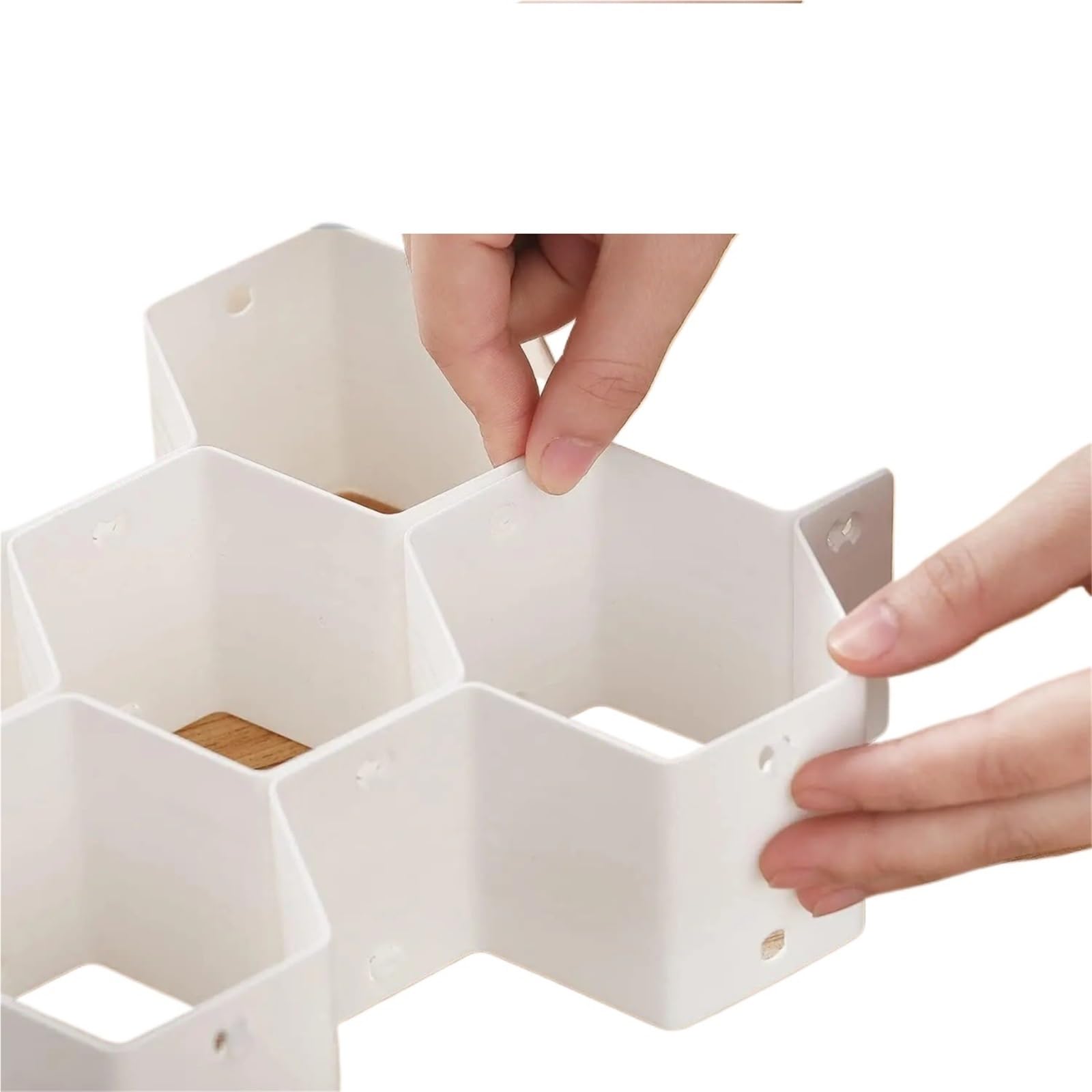CIGPKLO Drawer Dividers 12pcs Honeycomb Drawer Divider Organizer For Underwear Socks Ties Belts DIY Closet Cabinet Desk Office