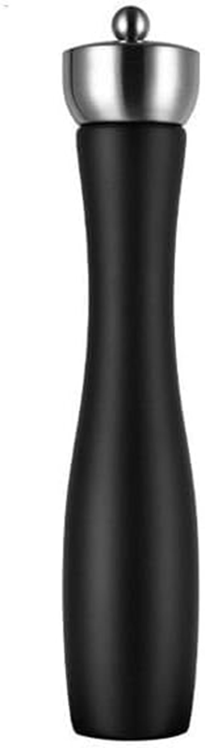 Verstellbare Edelstahl-Pfeffermühle, manuelle Keramik-Gewürzmühle für Küche, langlebig und einfach zu bedienen, perfekt für Salz und Gewürze, 30,5 cm