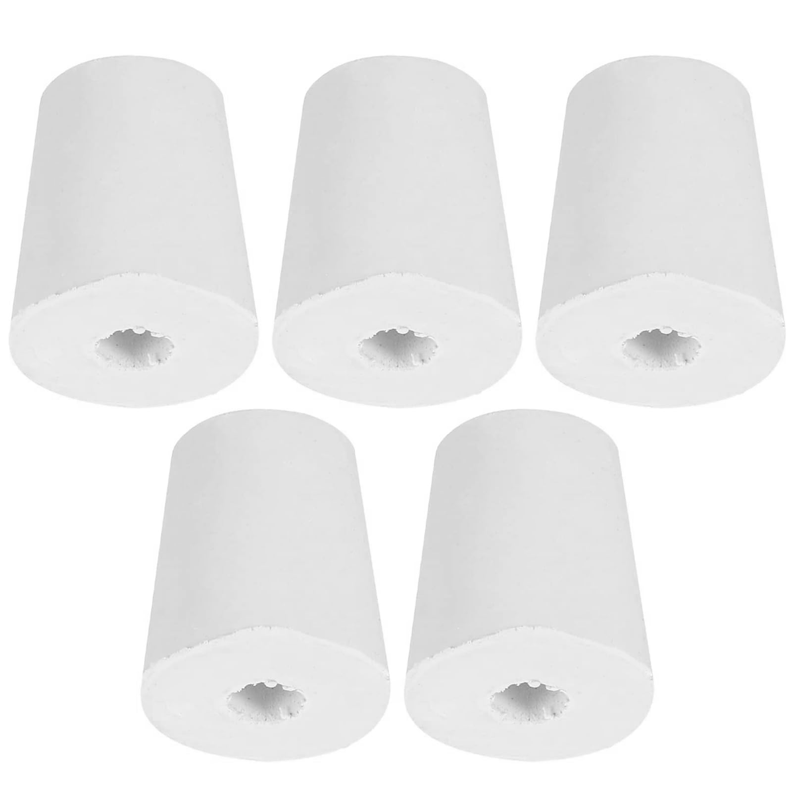 TOP-VIGOR 5Pcs Rubber Tapered Plug