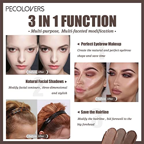 Eyebrow Stamp Stencil Kit, Included Waterproof Eyebrow Stamp And 12 Reusable Shaping Kit For Perfect Eyebrow Makeup, Long-Lasting Eyebrow Pomade For Women Girl, Cruelty-Free #TOP2