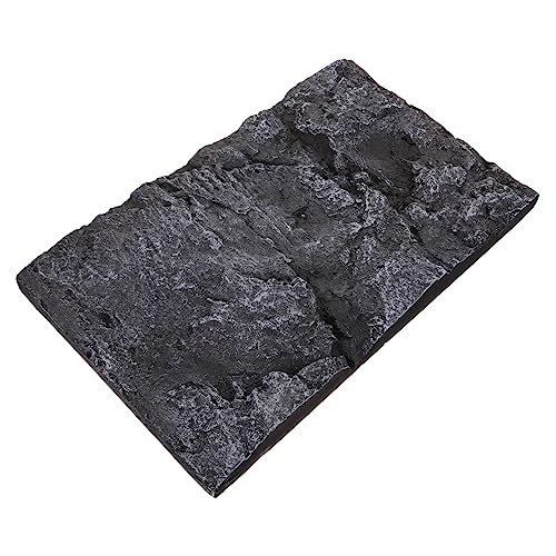 Abaodam Elegant Reptile Habitat Decor 3D Turtle Tank Background Board Pu Material Wall Aquarium Dec