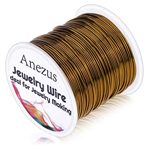 Anezus Tarnish Resistant Copper Beading Wire Cover