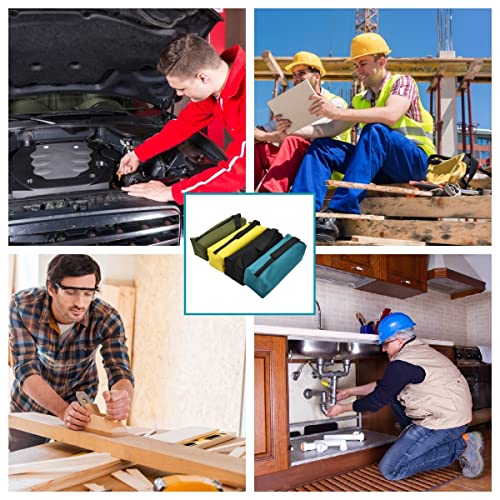 Heavy Duty Canvas Zipper Tool Bag, Small Zipper Tool Pouch, Multi-Purpose Hand Tool Pouch Tote Bag, Utility Tools Organizer Storage Bag, Tool Bags For Men, Screwdriver Bag Set #TOP4