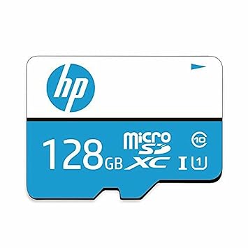 HP 128GB MicroSD Memory Card SDXC mx310 Class 10, UHS-I, U1 Card, Upto 100MB/s R, 10 Y Warranty