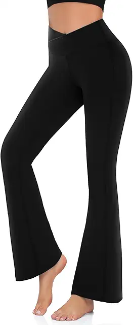 Women's Bootcut Yoga Pants - High Waist Flare Leggings for Workout & Lounge