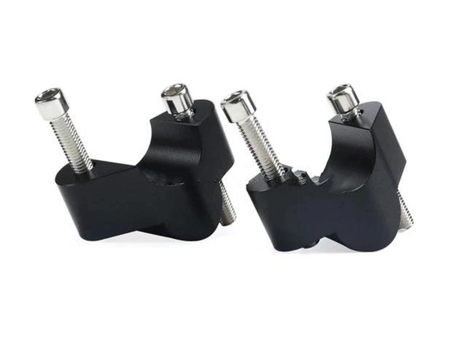 for Multistrada for V4 S for Rally for Pikes for Peak for MultistradaV4 2021- Handlebar Riser Extend Adapter Handlebar Clamps Risers(Black)